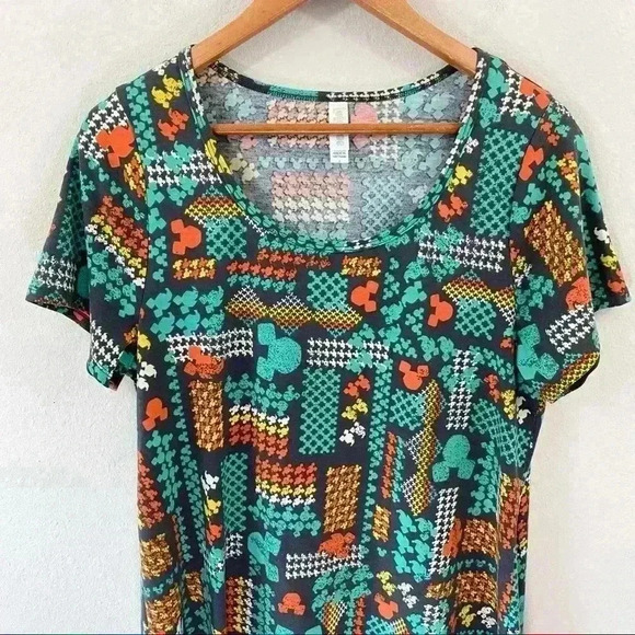 Lularoe Mickey Mouse short sleeve tunic - Picture 2 of 4